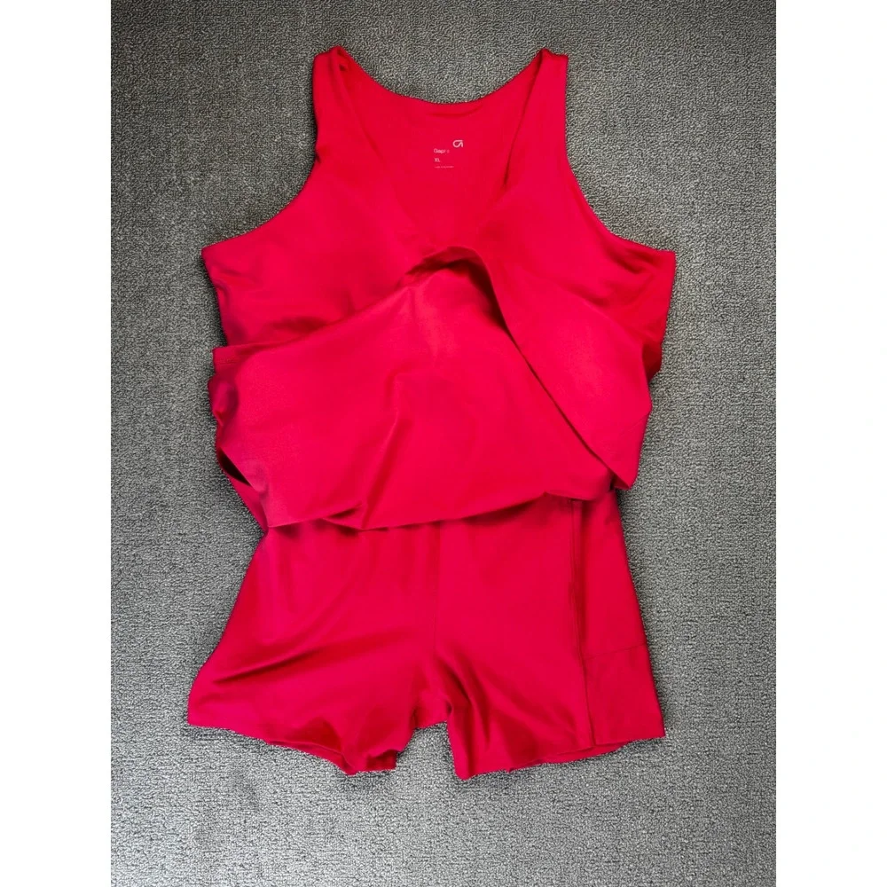 GAP Bright Pink Sleeveless Mini Dress